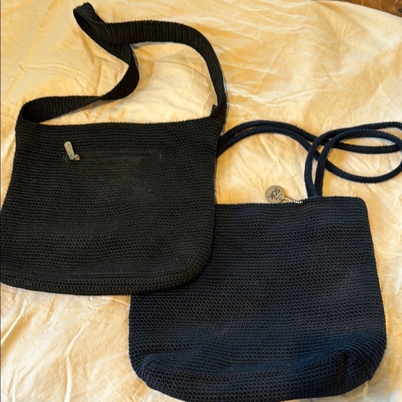 Bundle of 2 The sak Knit Bags; blue & black - Picture 3 of 8